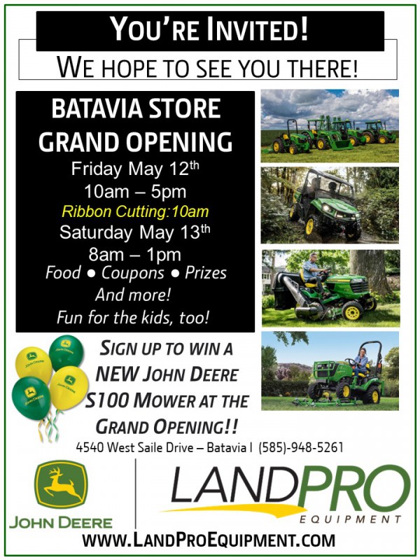 Batavia Location » LandPro Equipment; NY, OH & PA